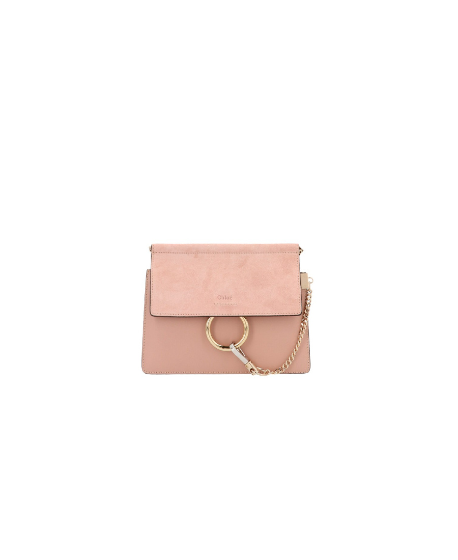 Chloé Mini Faye Crossbody Bag In Brown