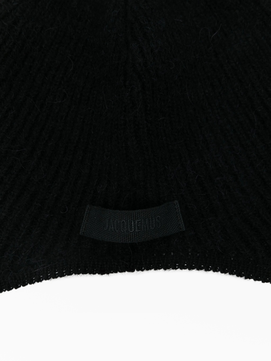 Jacquemus With Neck Protection And Branded Label. In Black