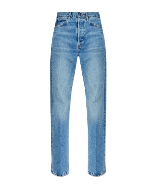 Frame Buttoned Jeans In Blue