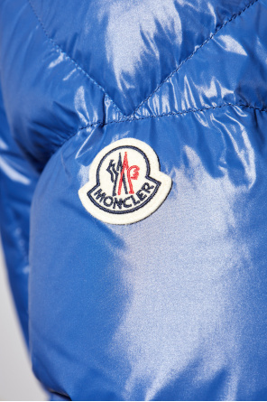 Moncler Serfanto Hooded Puffer Jacket In Blue