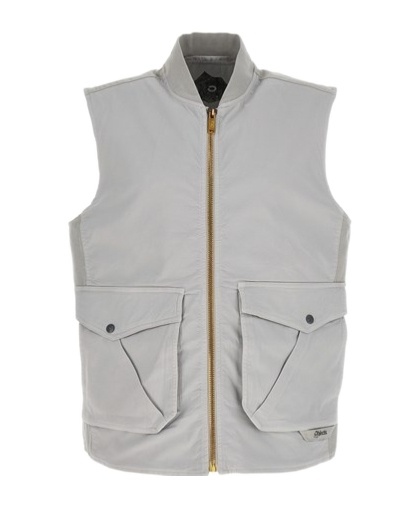 Objects Iv Life Grey Canvas Vest In Gray