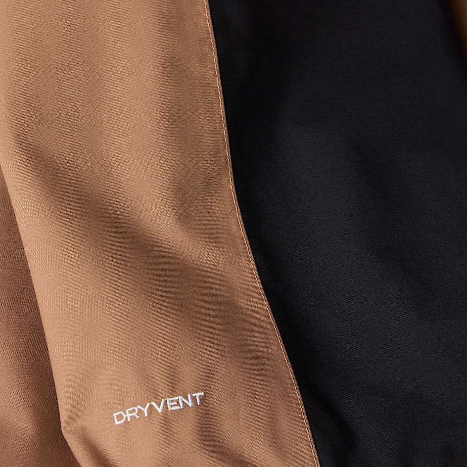 The North Face Reign On Relaxed Fit Water Repellent Jacket In Brown