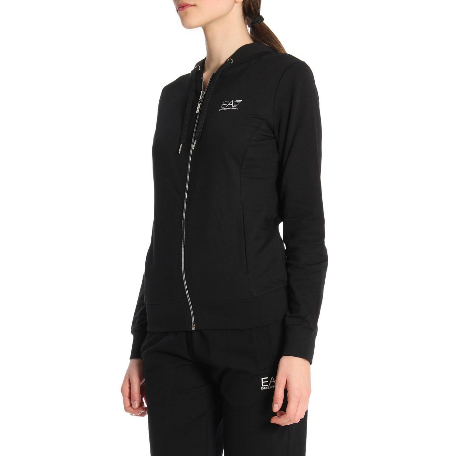 EA7 LOGO DETAILS CASUAL JACKET 