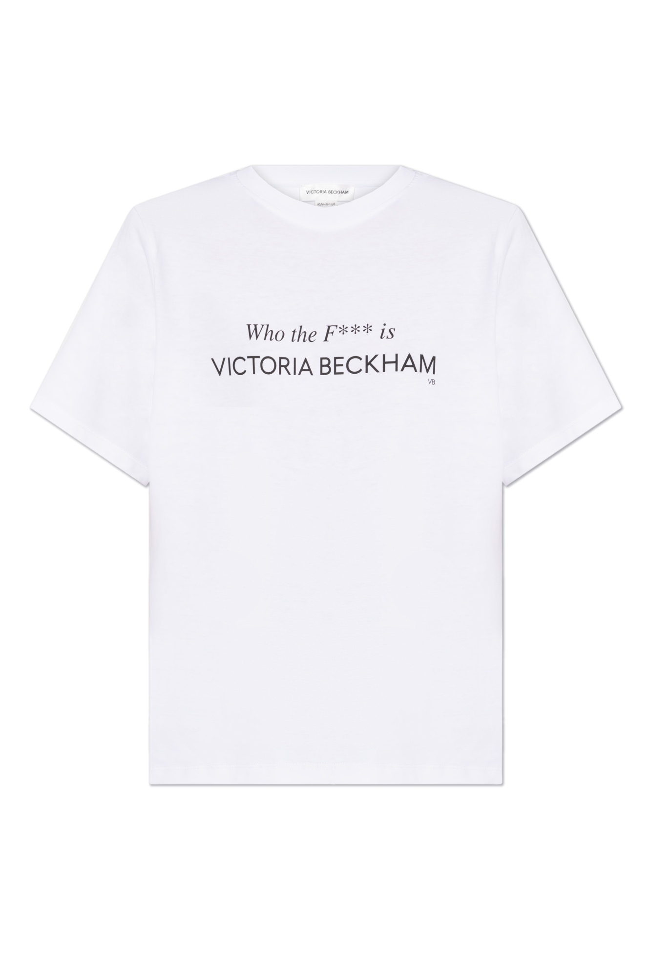 Victoria Beckham Short-sleeved T-shirt In White