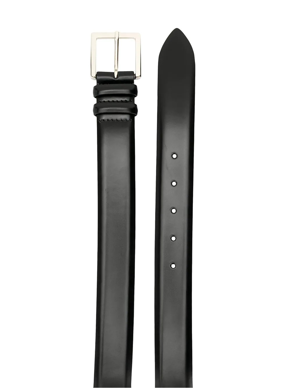 Orciani Classic Buckle Belt In Black