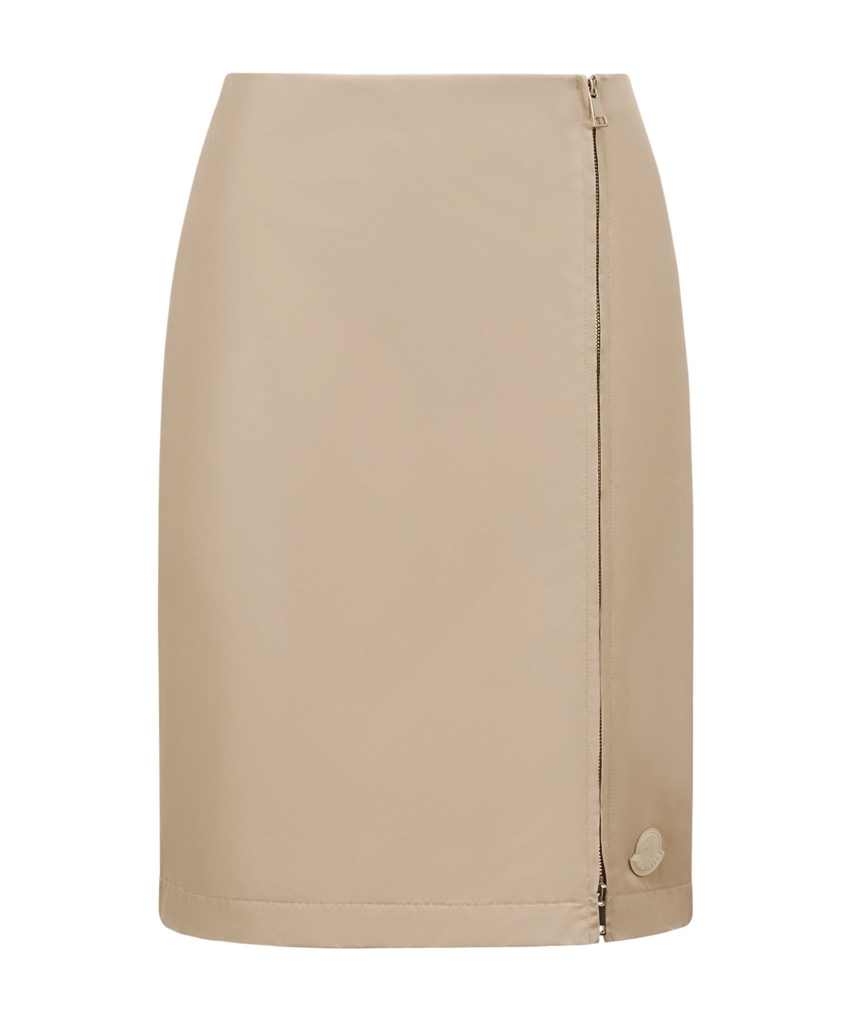 Moncler Jupe Zippée In Brown
