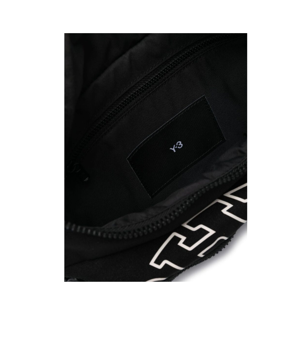 Y-3 Logo-embroidered Belt Bag In Black