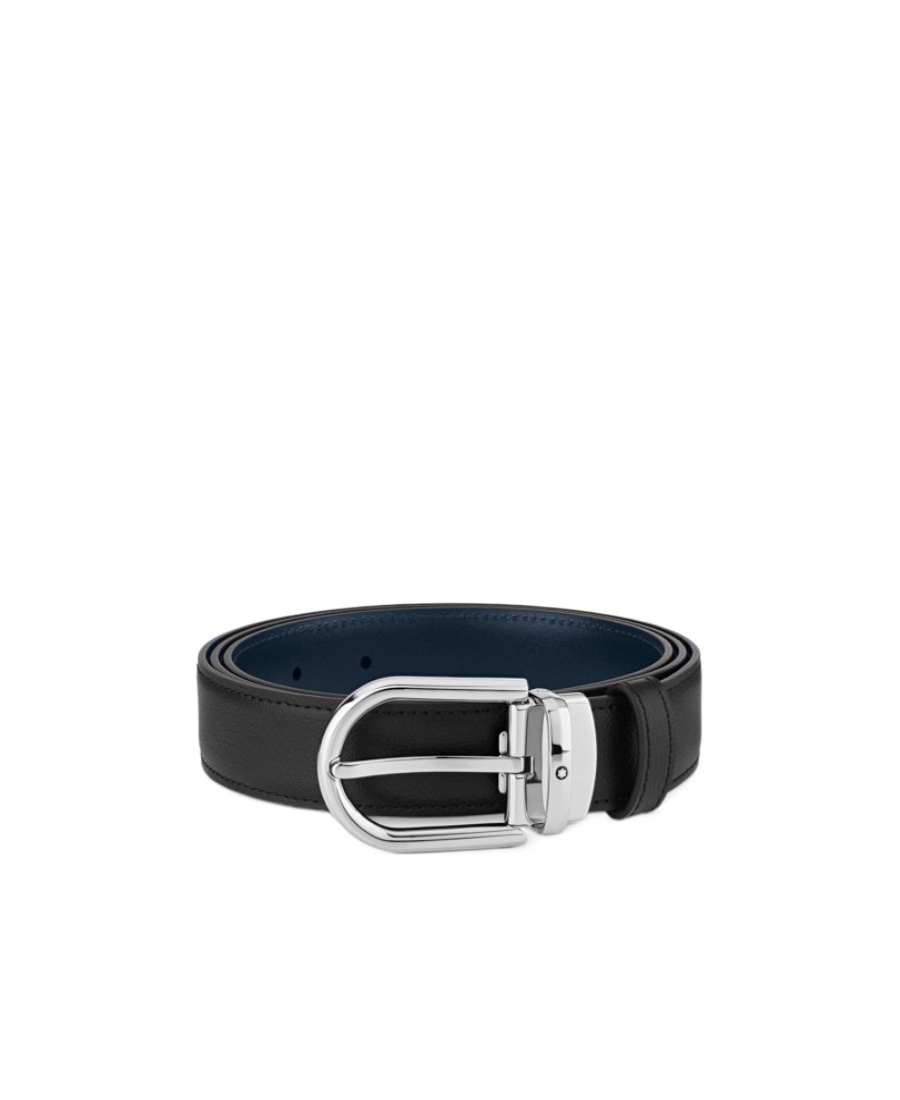 Montblanc Reversible Horseshoe Buckle Belt