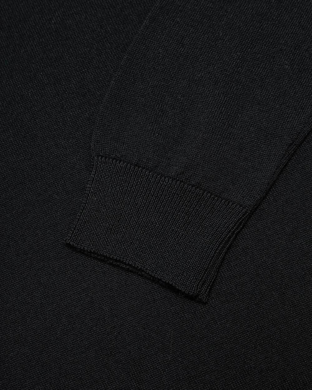Weekend Max Mara Round-neck Long-sleeved Pullover In Black
