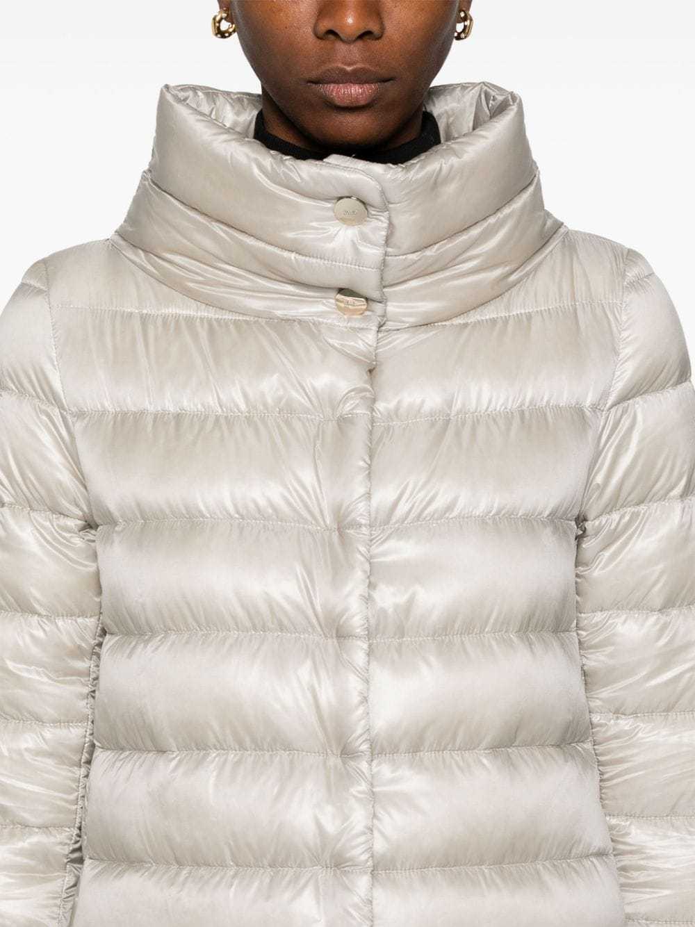Herno Ultralight Padded Down Coat In White