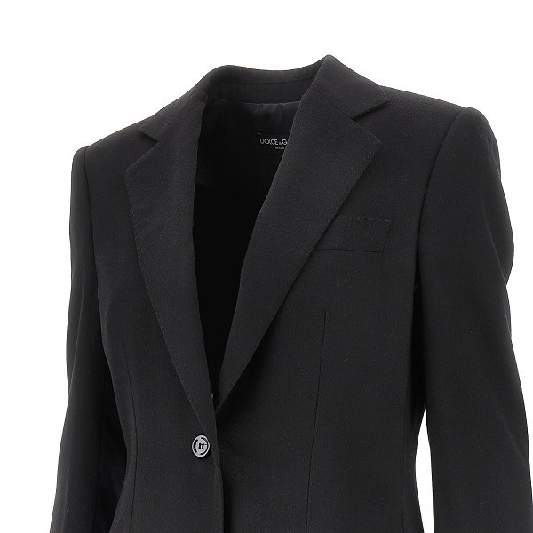 Dolce & Gabbana Single-breasted Blazer In Black