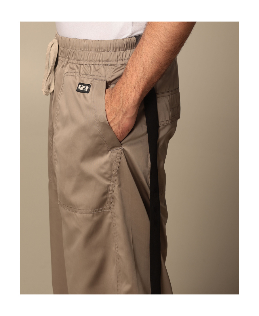 Rick Owens Drkshdw Wide-legged Casual Pants In Brown