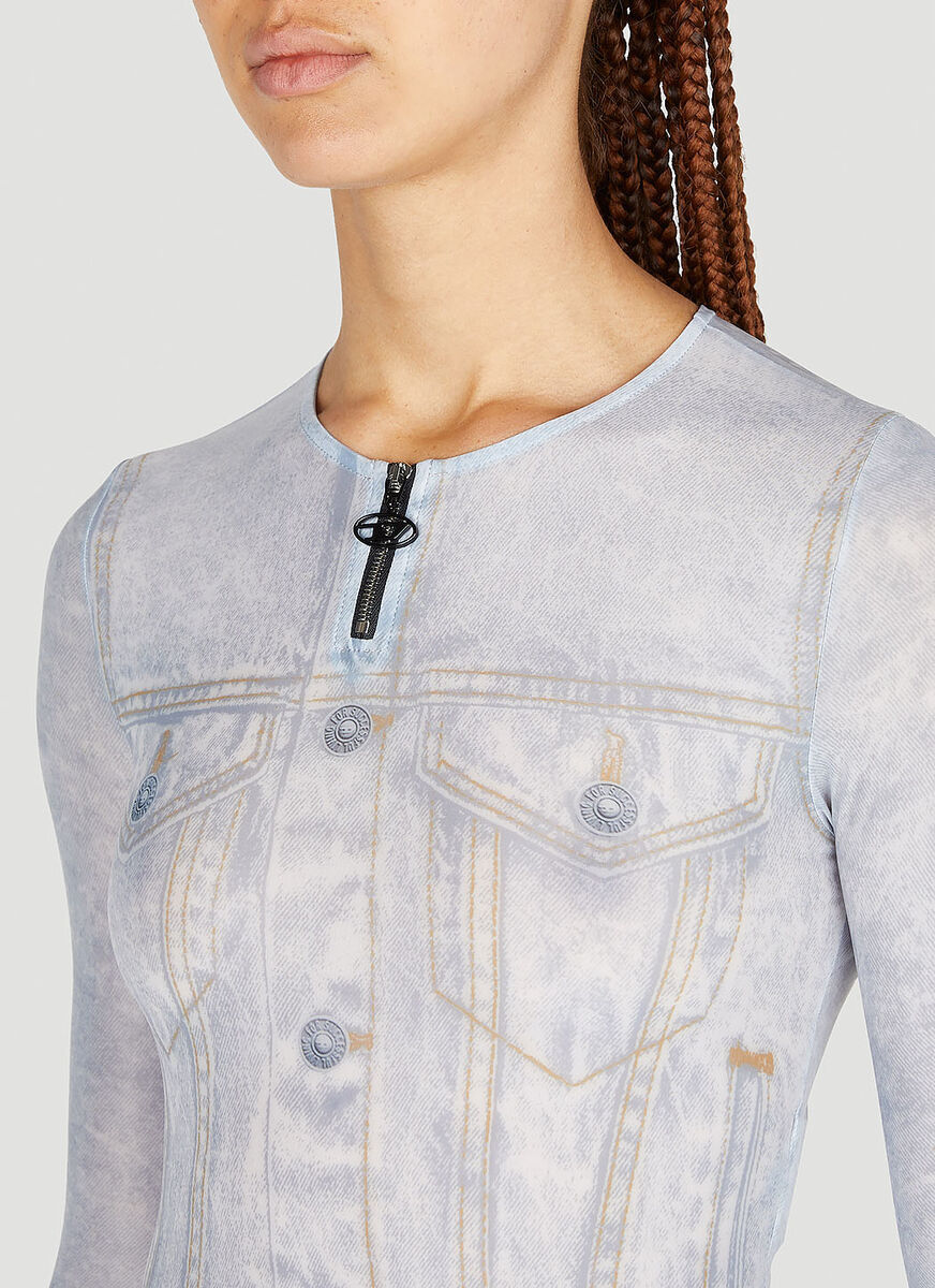 Diesel Printed T-shirt In White