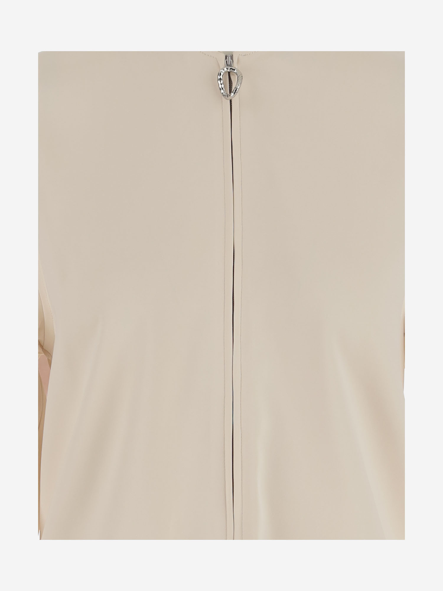 Shop Jil Sander Zip-up Jacket In Nude
