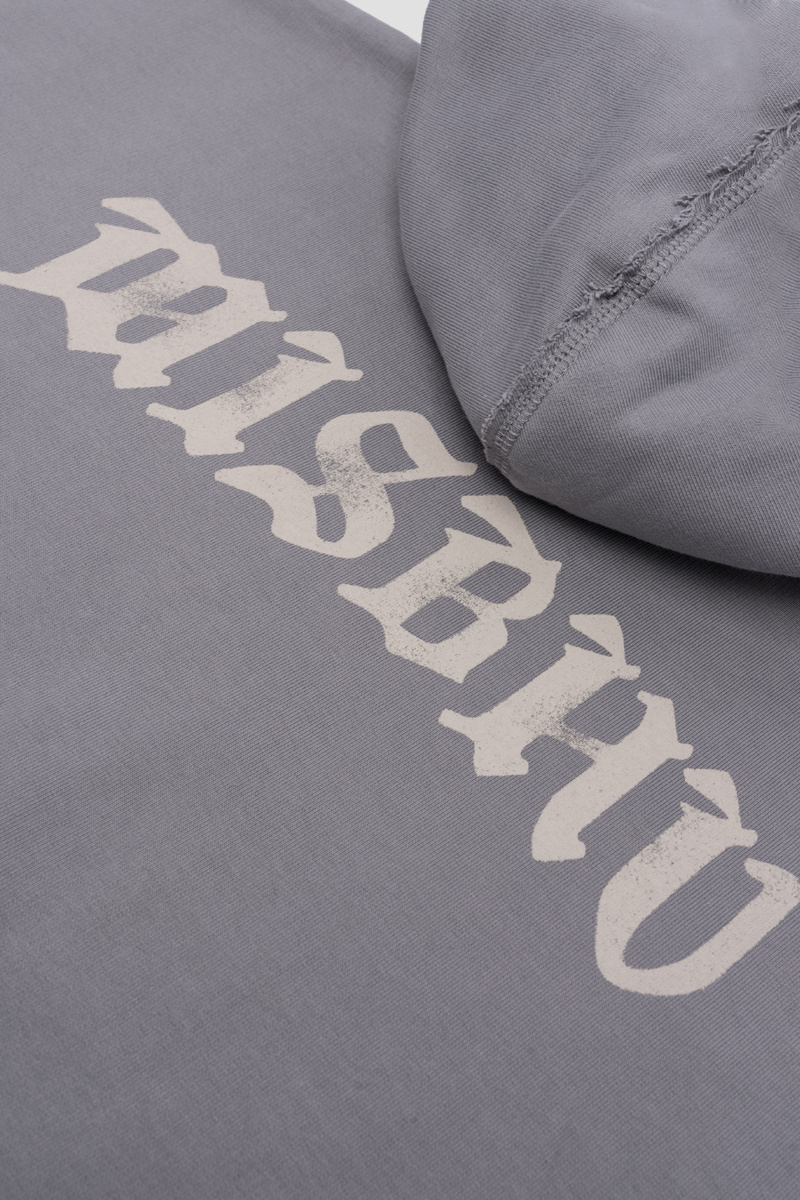 Misbhv Gray Monument Valley Hoodie In Gray