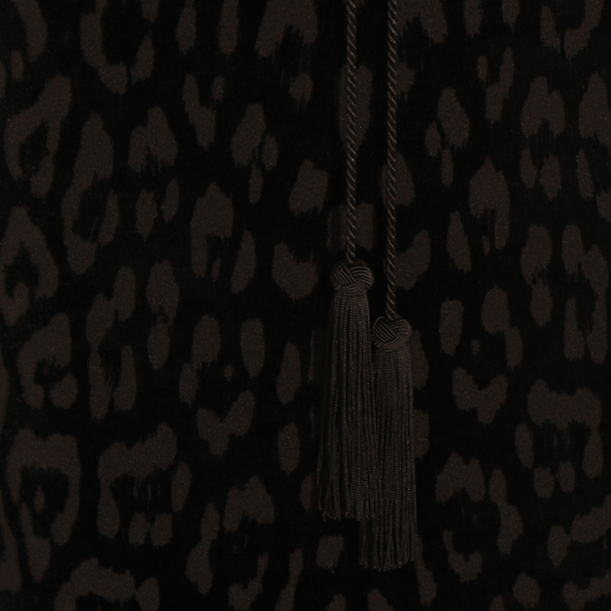 Roberto Cavalli Jaguar Skin Pattern Mini Dress In Black