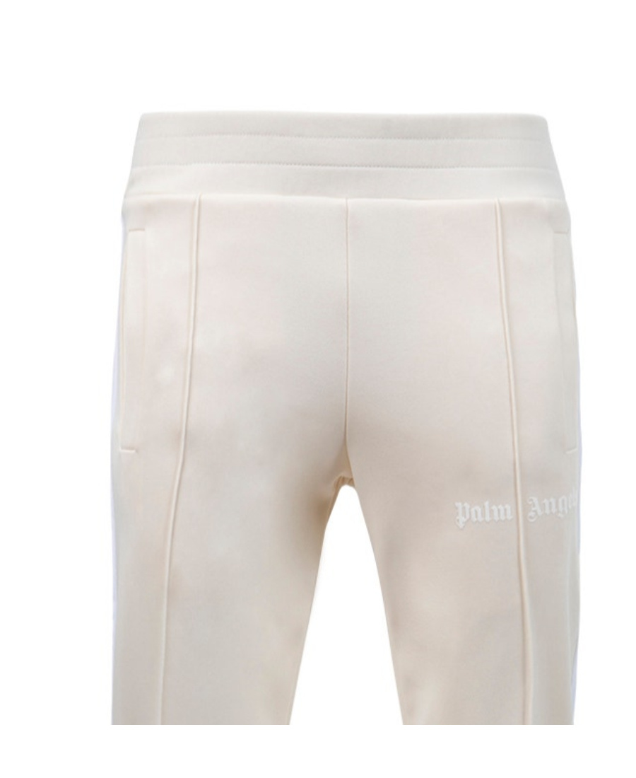 Palm Angels Striped Track Pants In White
