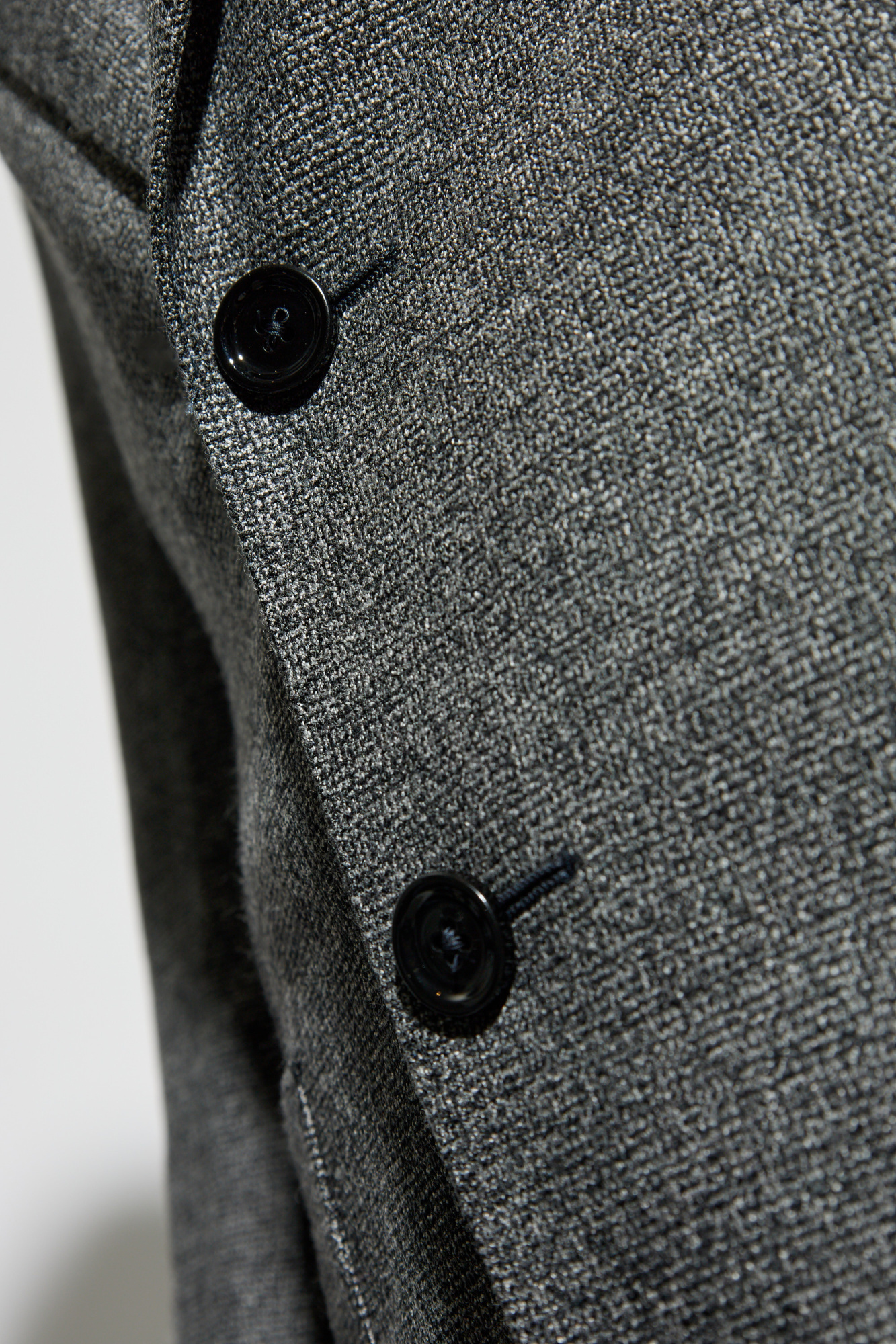 Dolce & Gabbana Notched Lapel Single-breasted Jacket In Gray