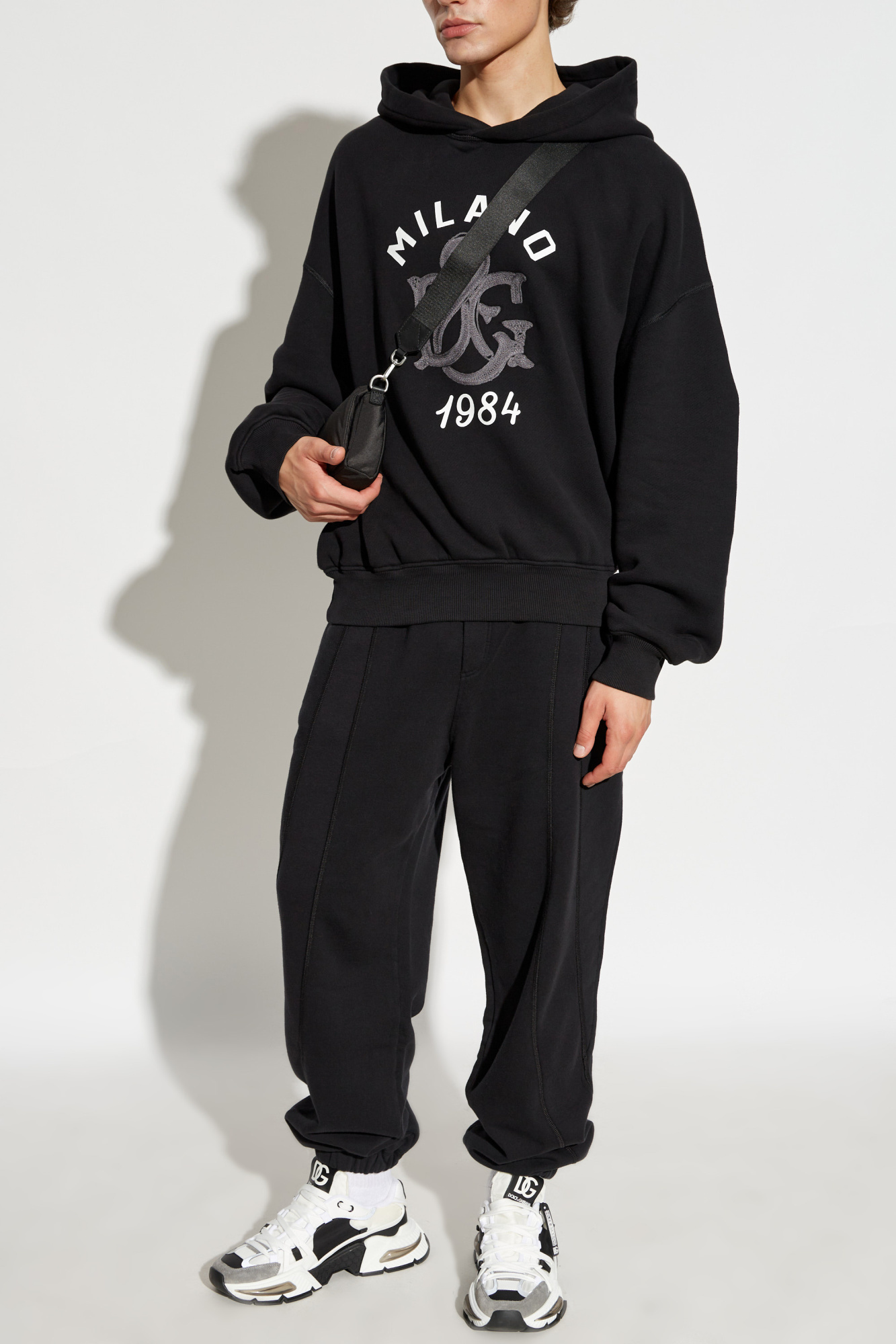 Dolce & Gabbana Drawstring Sweatpants In Black