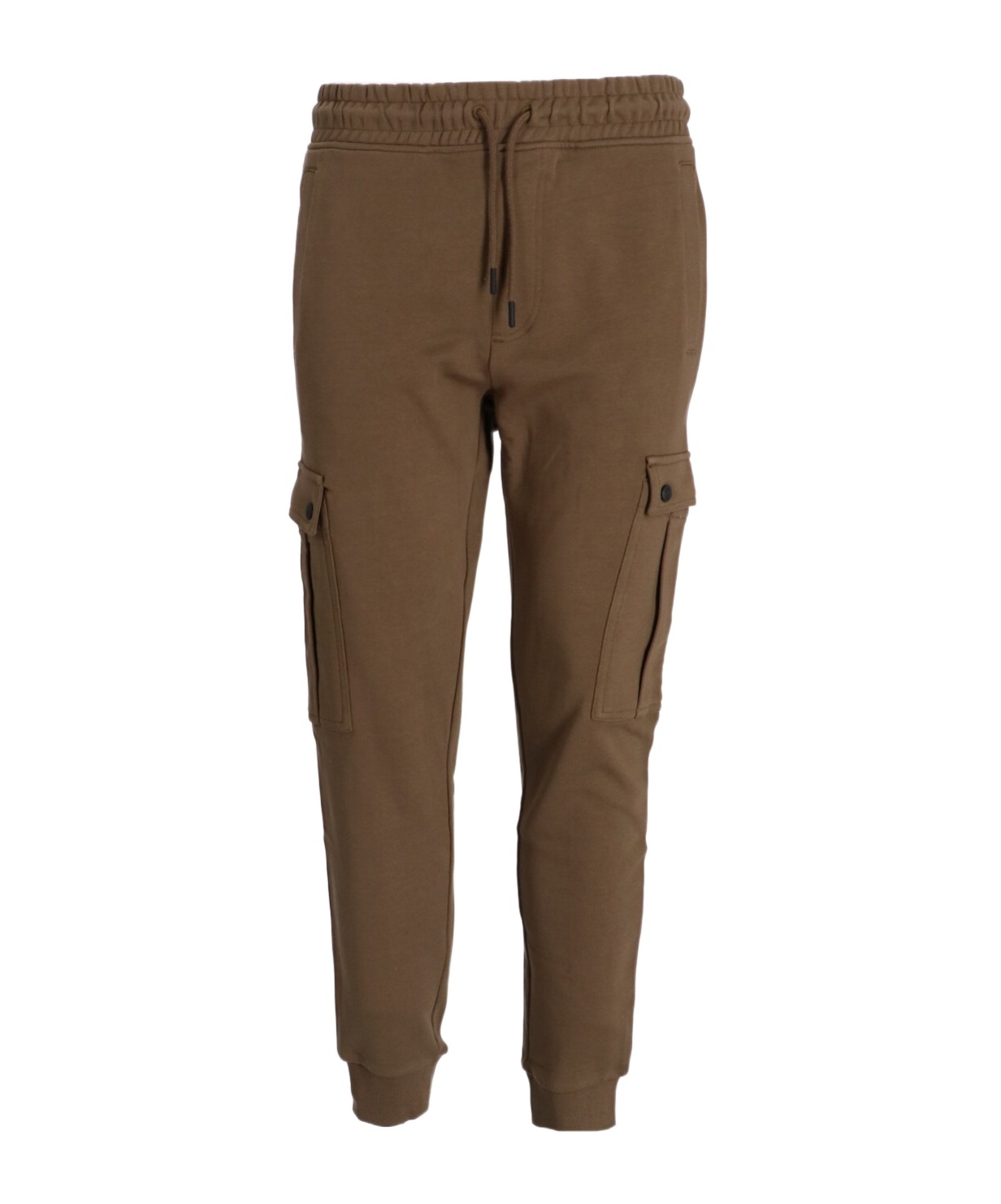 Shop Hugo Boss Seteam Cargo Track Pants In Green