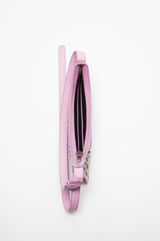 Acne Studios Logo Shoulder Bag In Multicolor