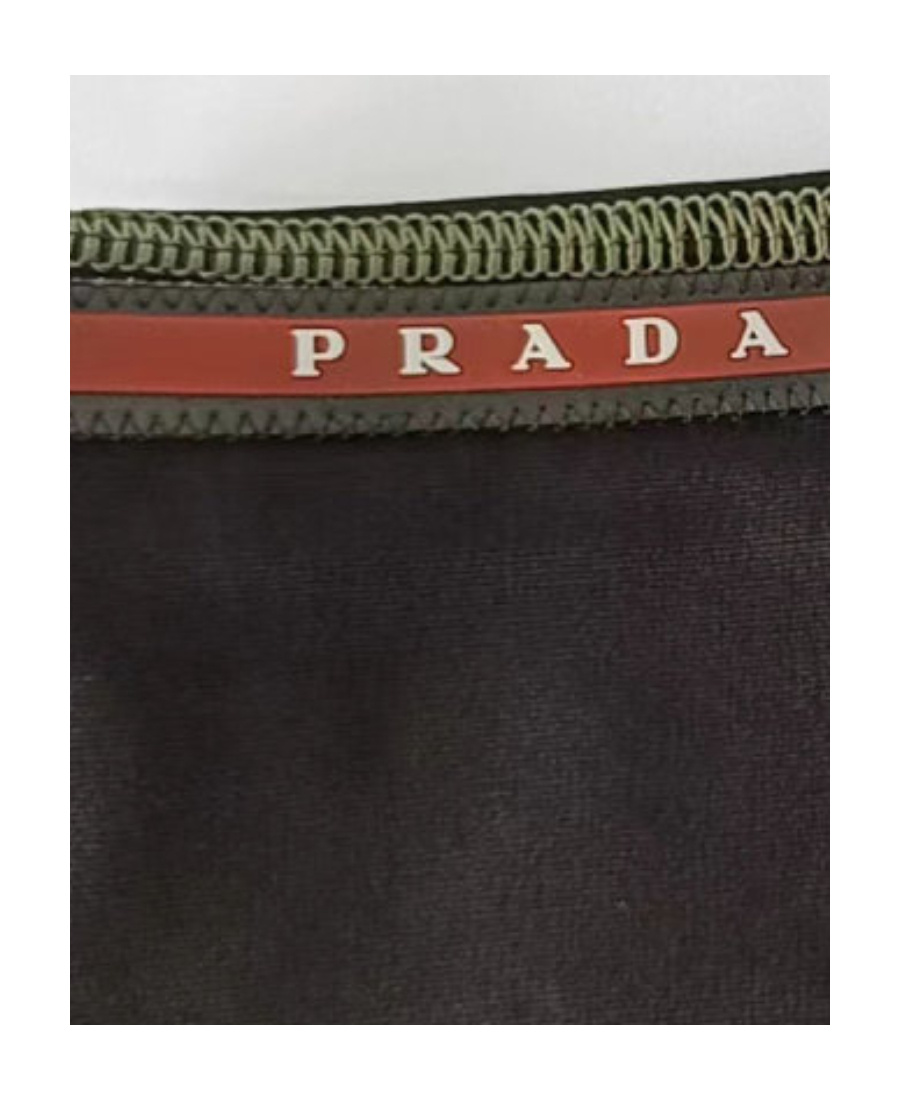Prada Logo Casual Jacket In Black