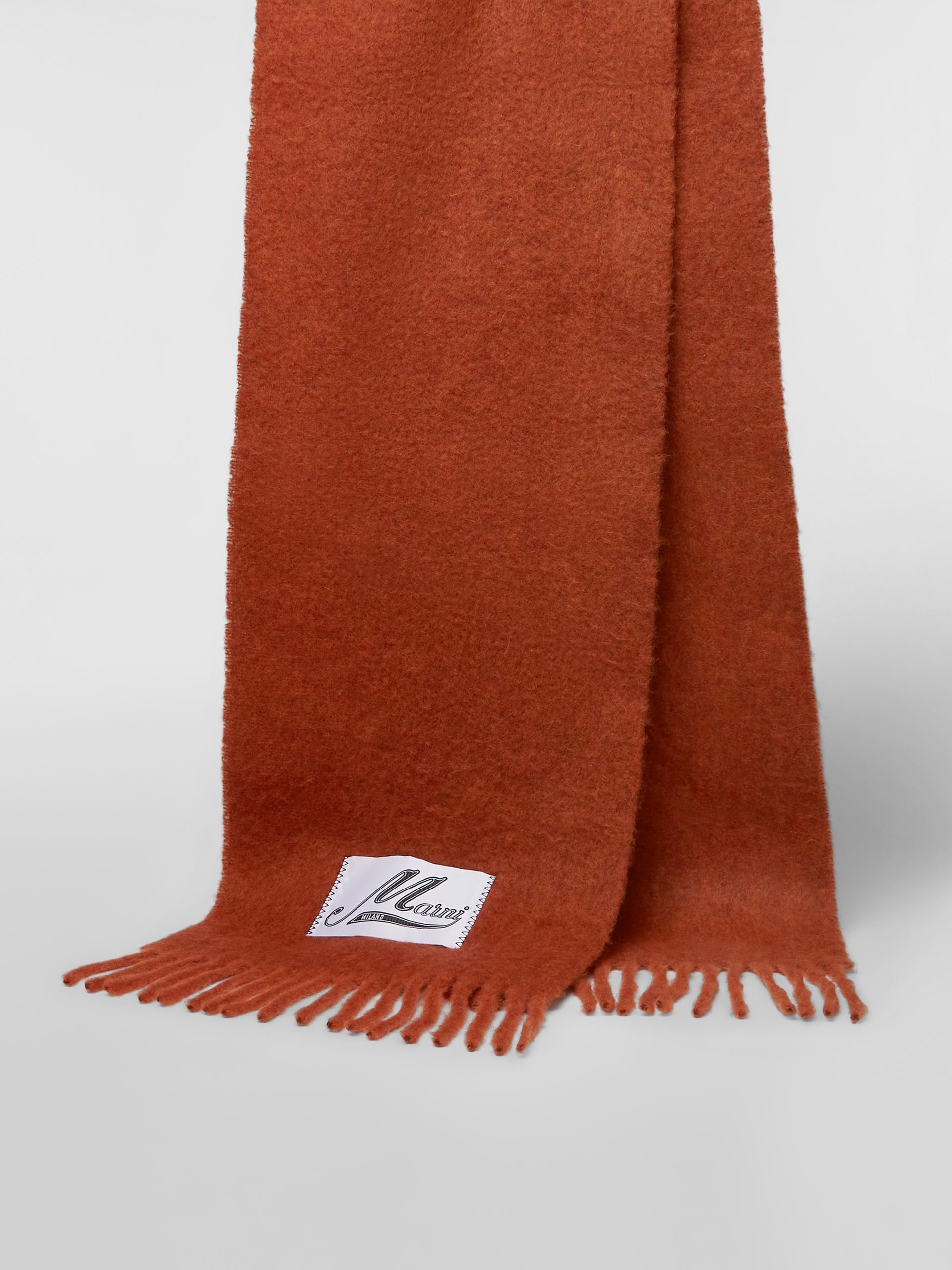 Marni Scarf With Stylish Fringed Edges
