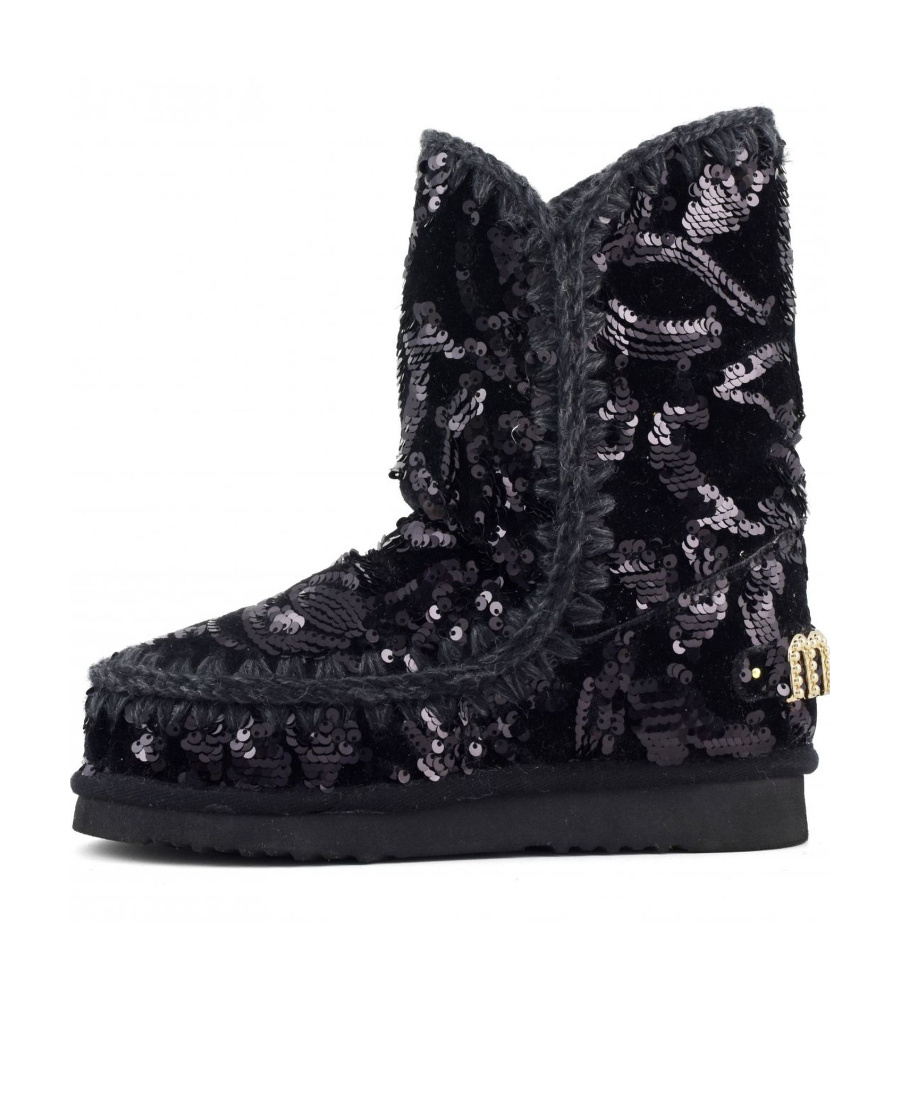 MOU ESKIMO 24 VELVET SEQUIN BOOTS