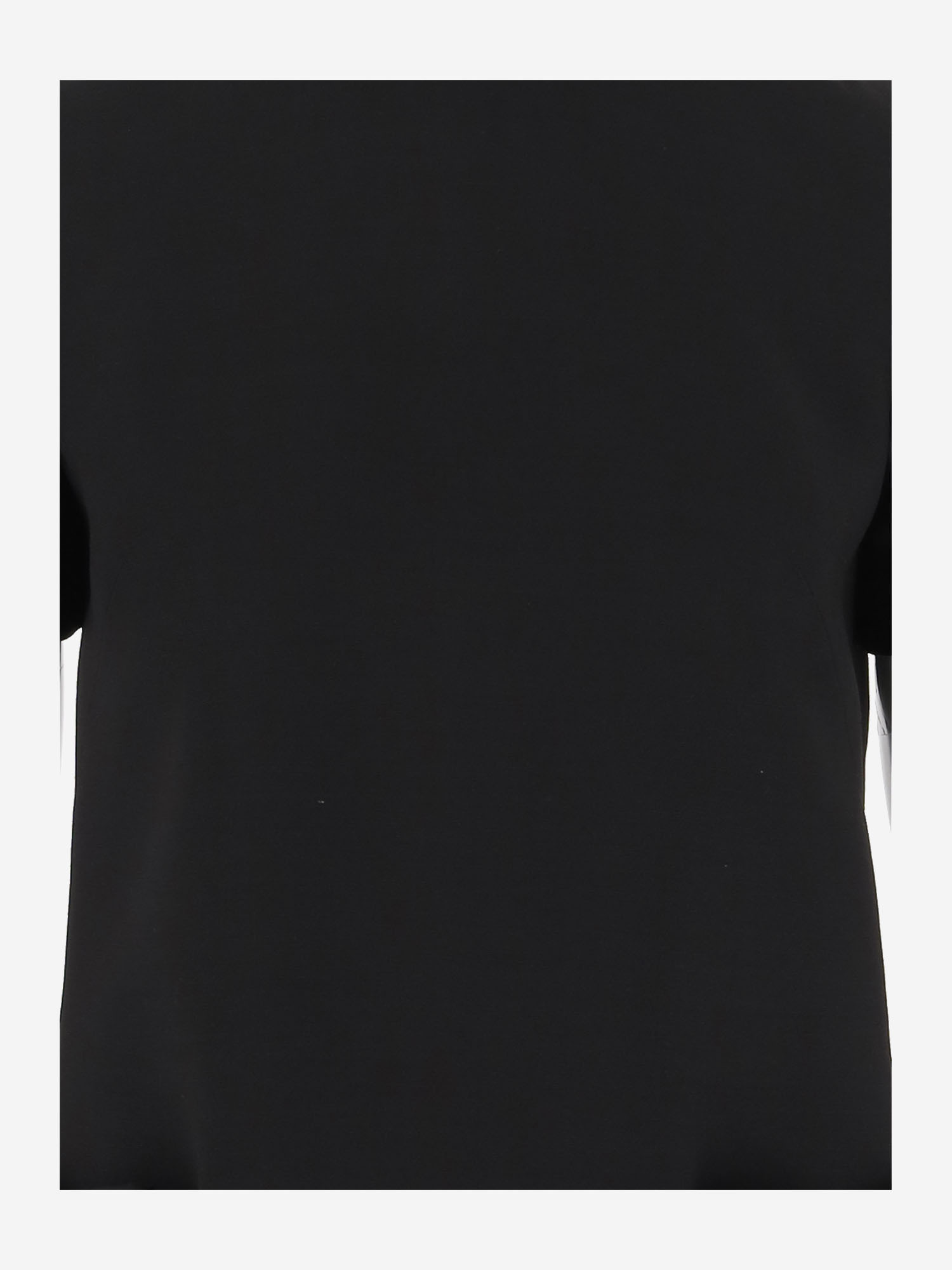 Valentino Crepe Couture Bow-detail Minidress In Black