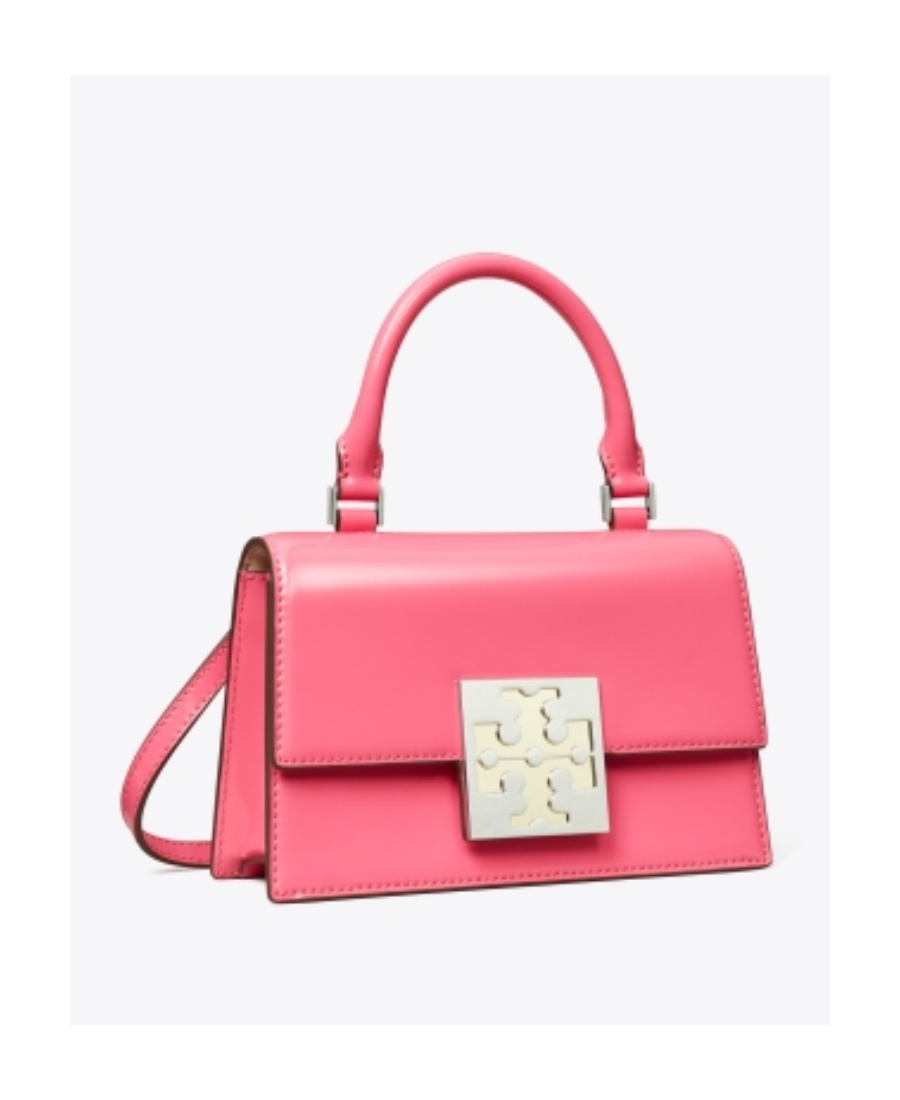Tory Burch Mini Top-handle Bag In Pink