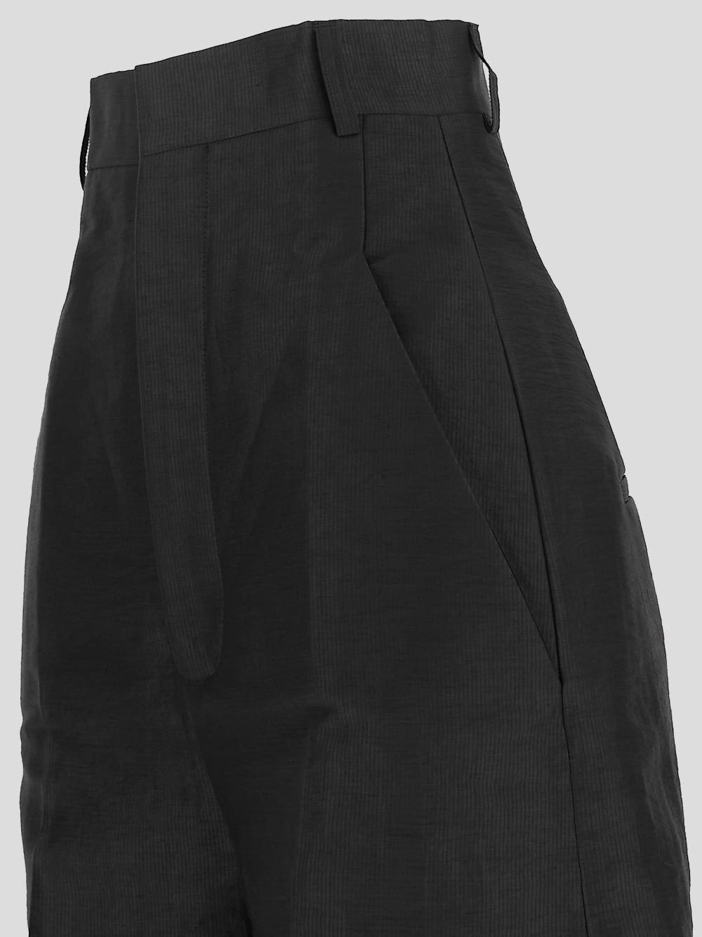 Rick Owens High-waist Wide-leg Trousers In Black