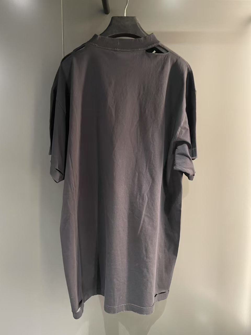 Balenciaga Extra Large Short-sleeved T-shirt In Black