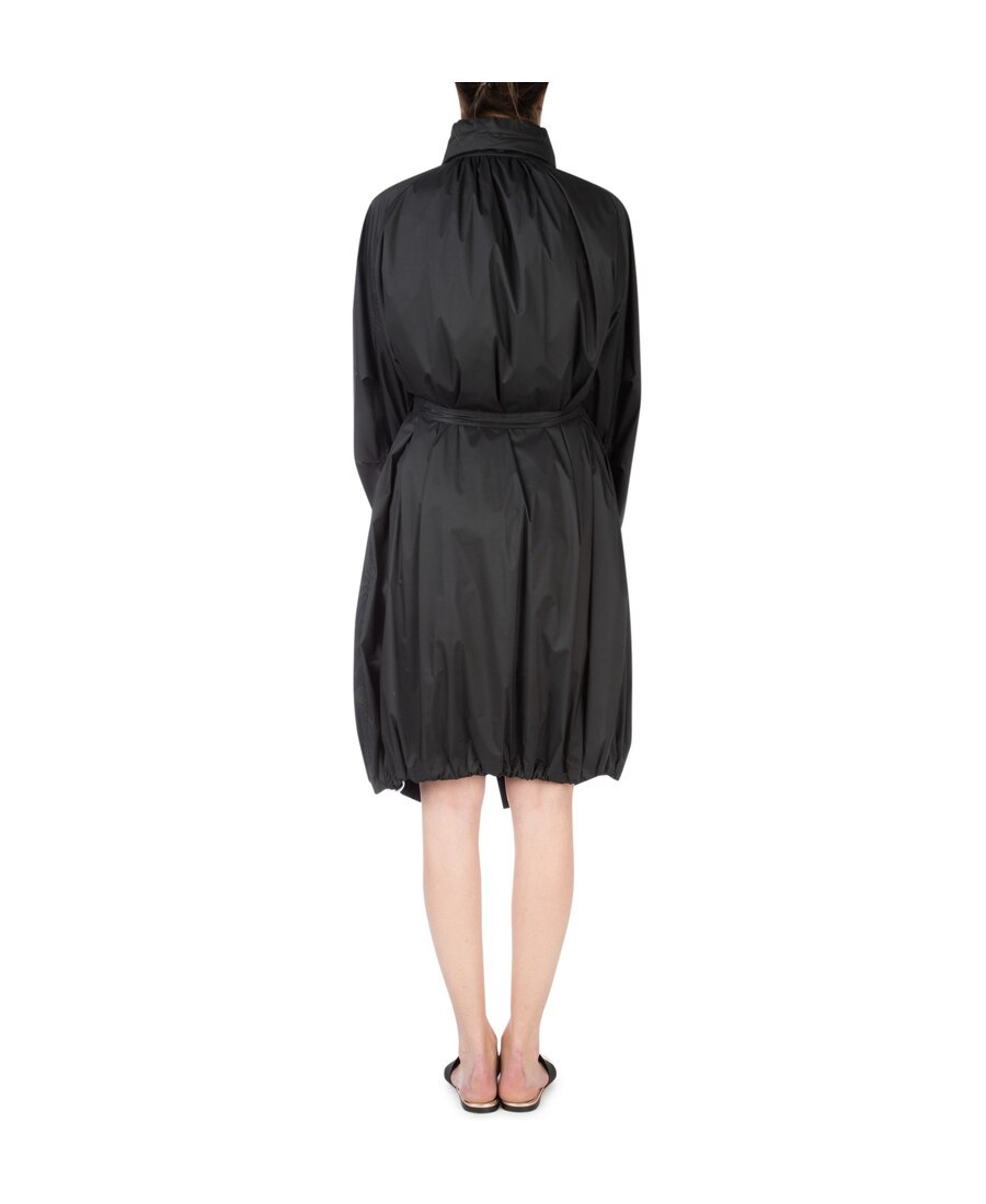 Givenchy Mid-length Belted Raincoat In Black