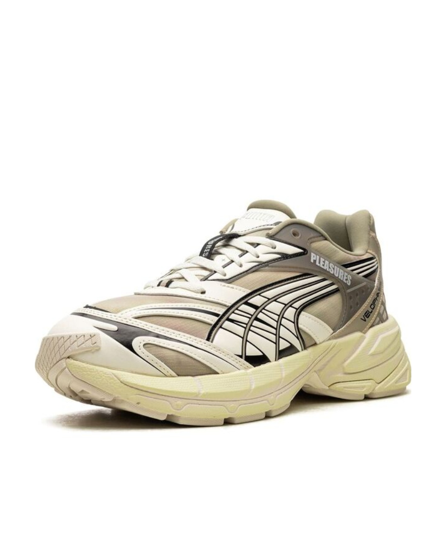 Puma Pleasures Velophasis Lace-up Sneakers In Nude