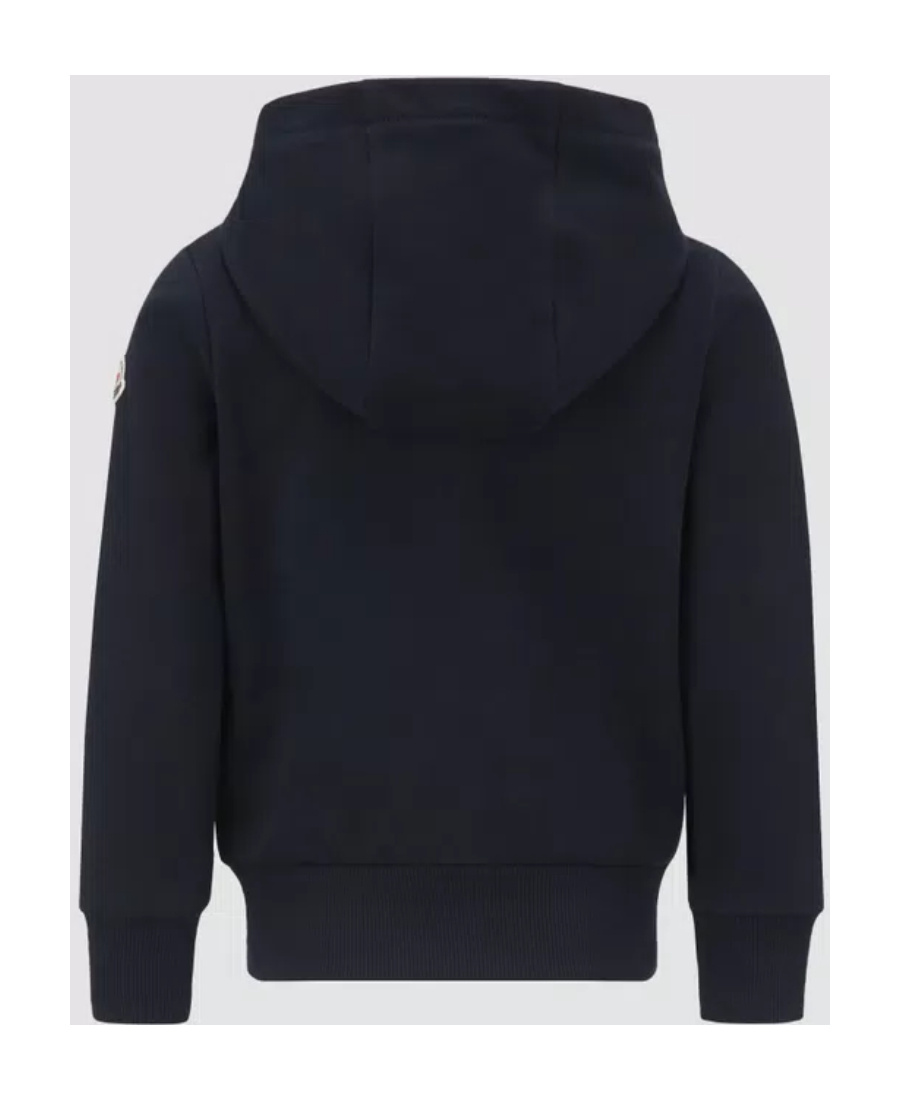 Moncler Panelled Padded Jacket In Blue