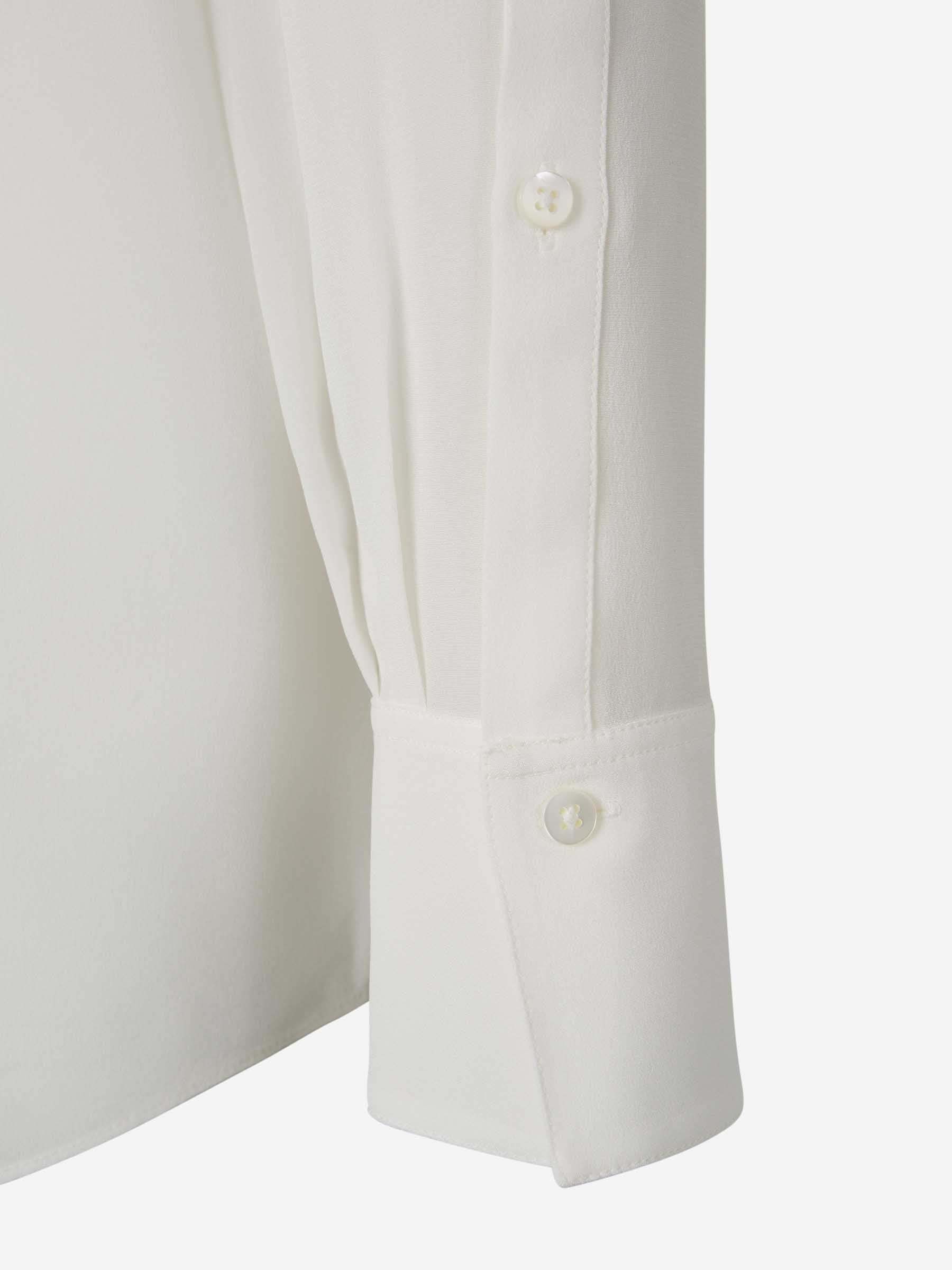 Shop Dorothee Schumacher Striking Volumes Blouse In White
