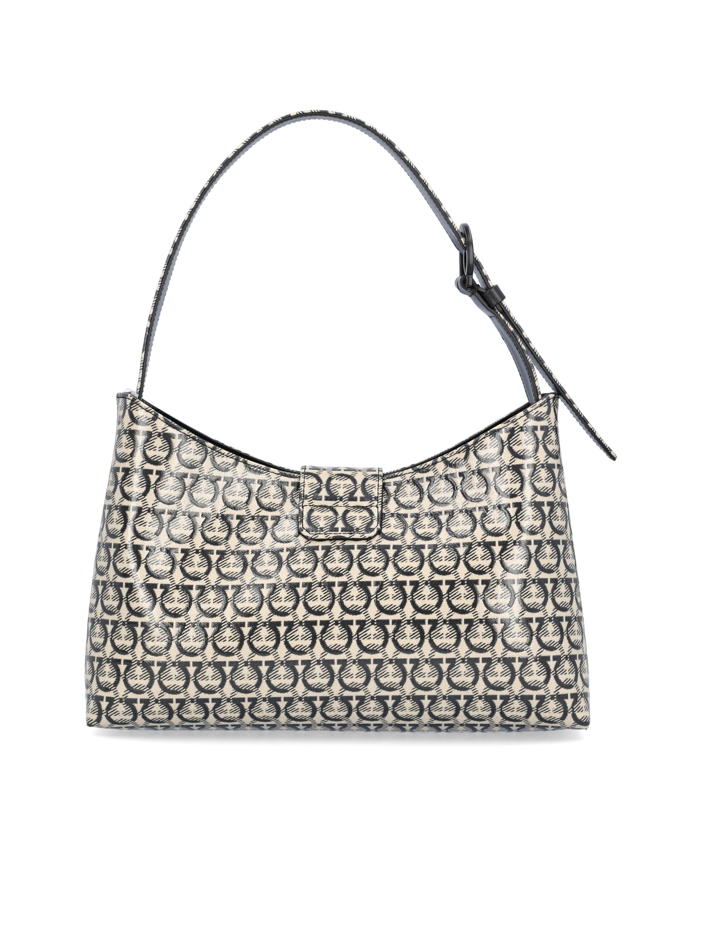 FERRAGAMO PRINTED SHOULDER BAG