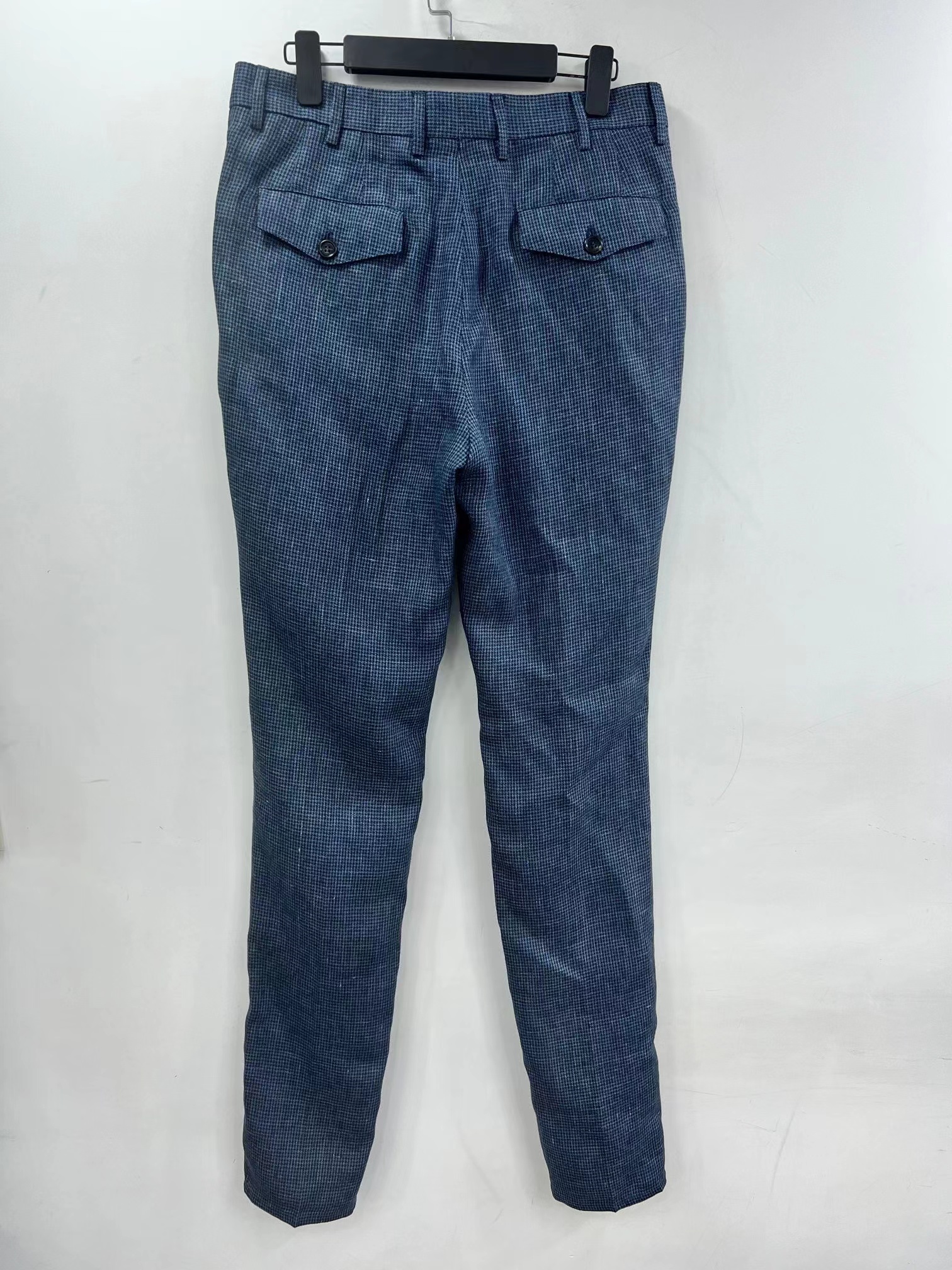 Brunello Cucinelli Straight Casual Pants In Blue