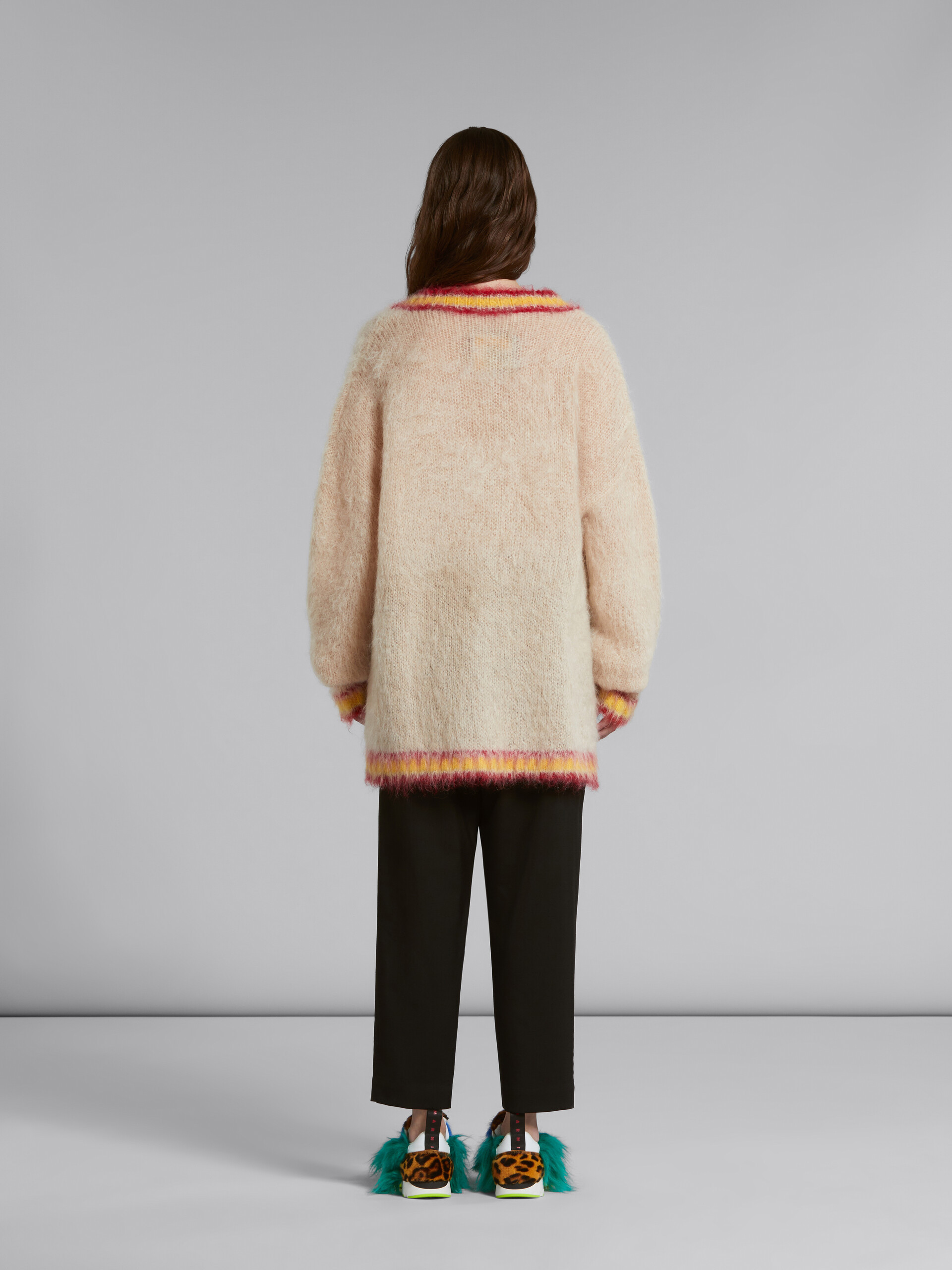 Marni Relaxed-fit Trousers With Pleated Front In Black