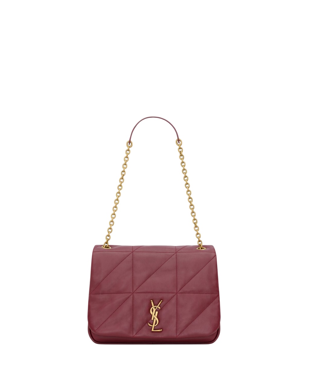 Saint Laurent Chain Shoulder Bag In Red