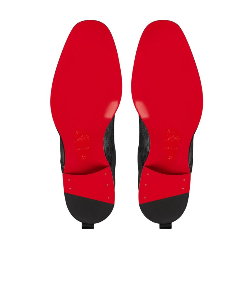 Christian Louboutin Boabi Leather Chelsea Boots In Black
