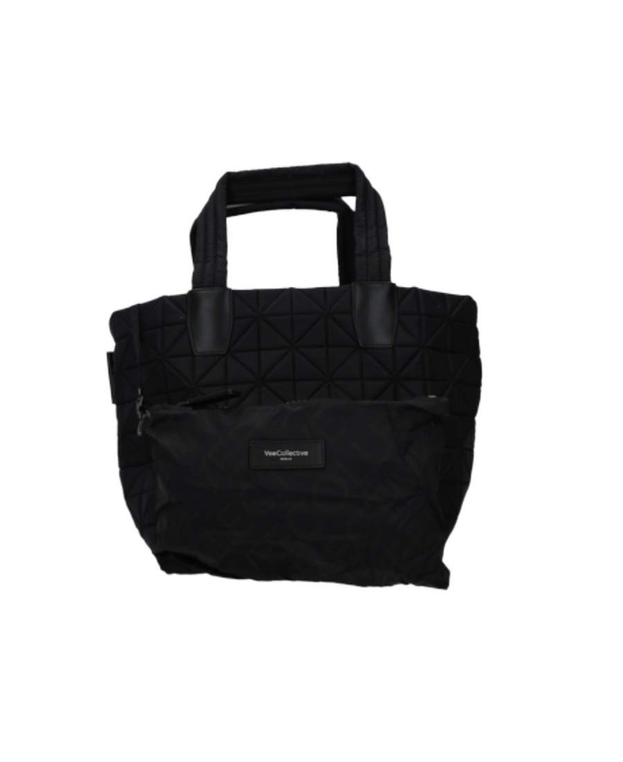 Veecollective Small Vee Tote Bag In Black
