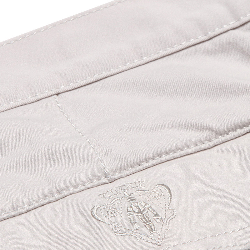 GUCCI EMBROIDERED CASUAL PANTS