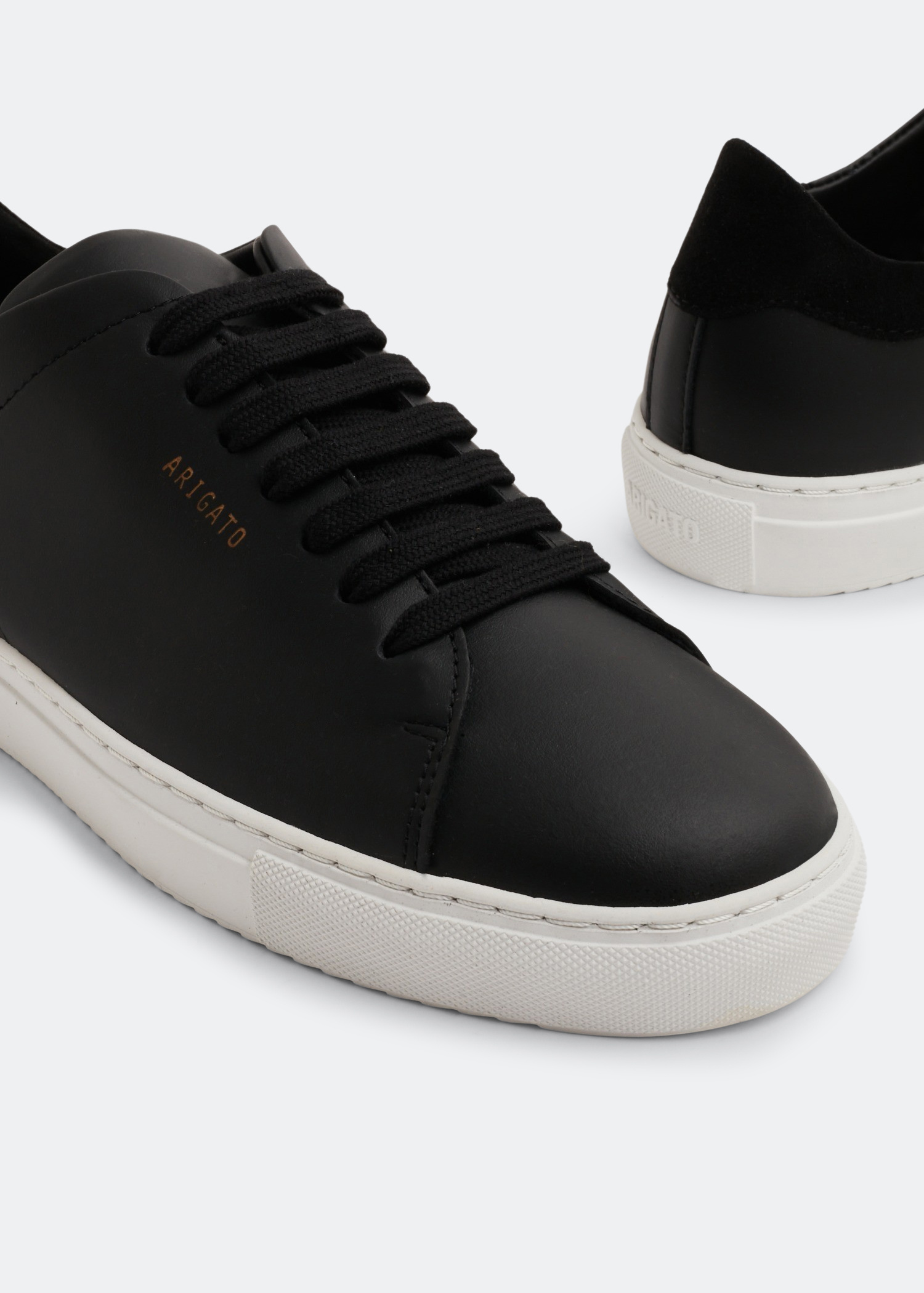 Axel Arigato Clean 90 Low-top Sneakers In Black