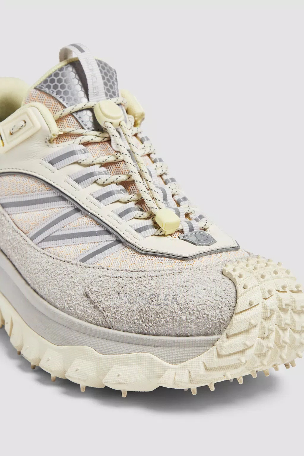 Moncler Trailgrip Sneakers In White