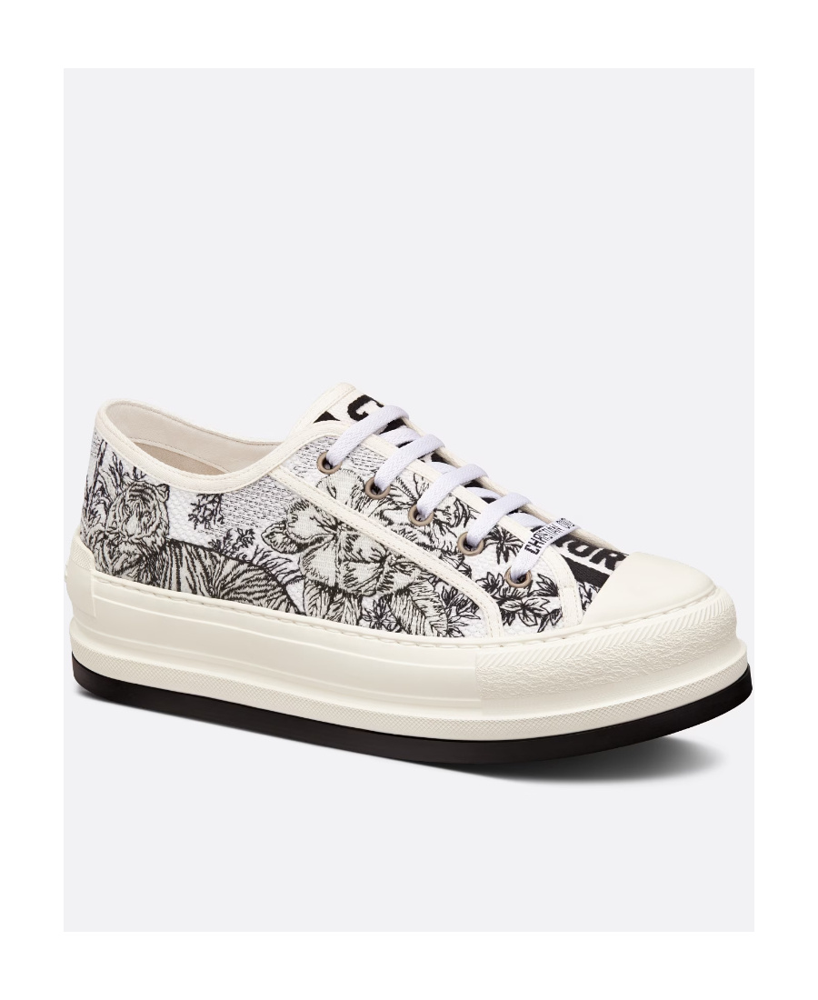 Dior Walk'n' Platform Sneaker In White