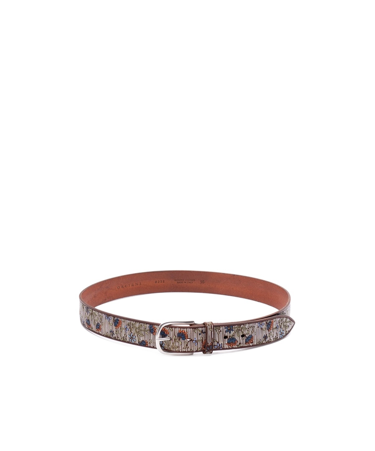 Orciani Flower Line Belt In Multicolor