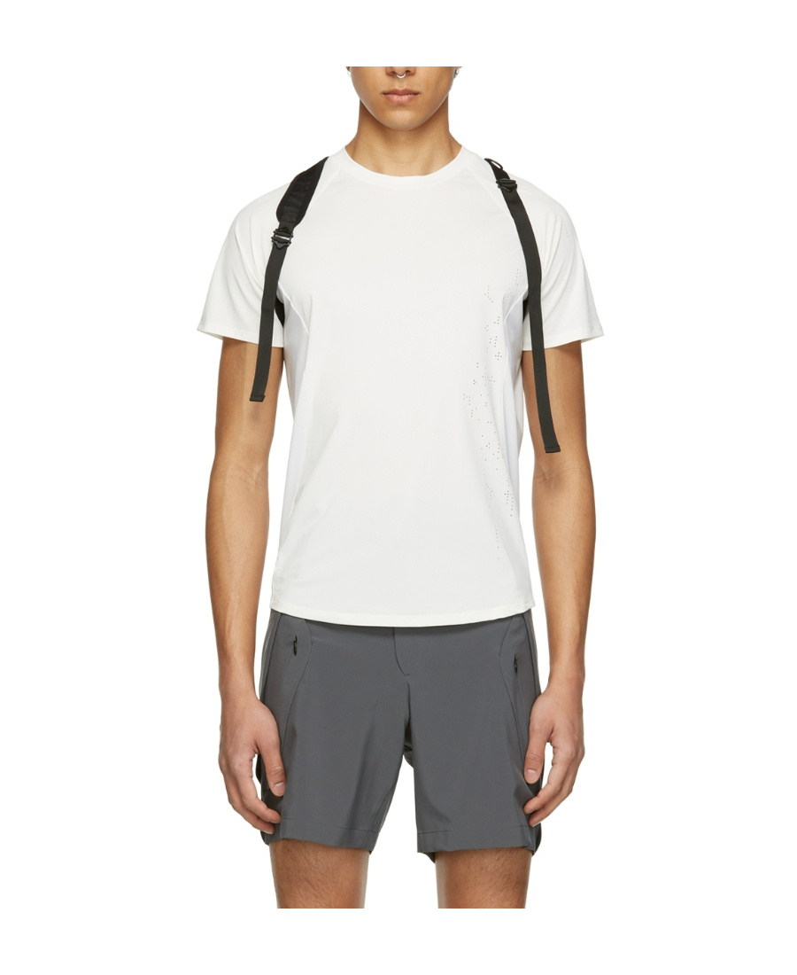 Hyein Seo Logo Round Collar Short-sleeved T-shirt In White
