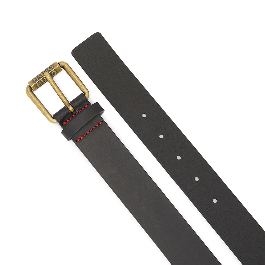 Hugo Boss Adjustable Waist Belt In Black