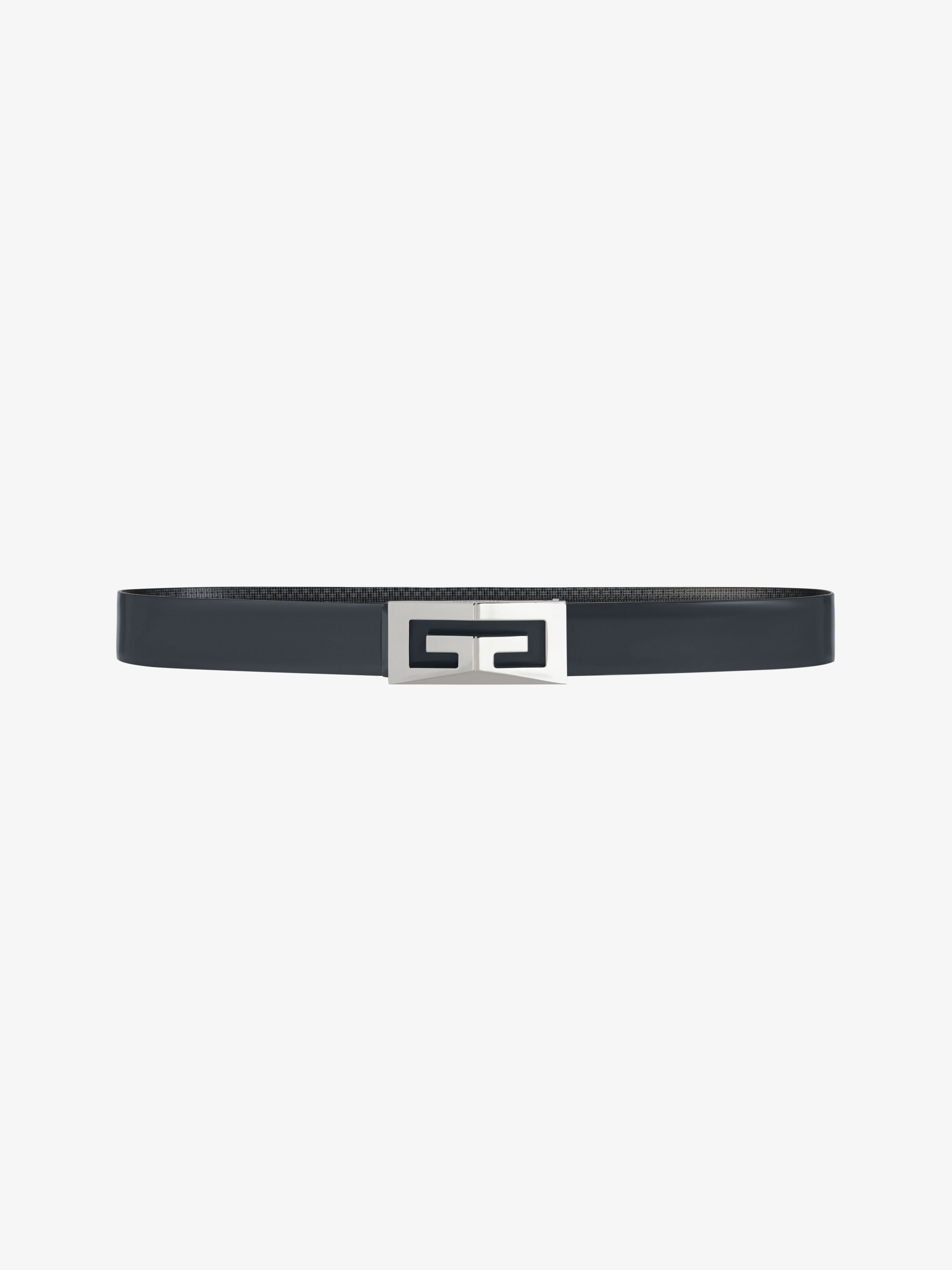 Givenchy Logo Double-sided Belt In Black